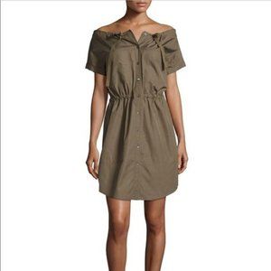 Theory Laela Off-The-Shoulder Dress – Size 10